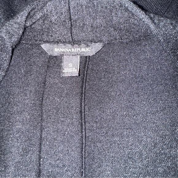 Banana Republic Black Open-Front Cardigan | Very Good Condition - Picture 2 of 6
